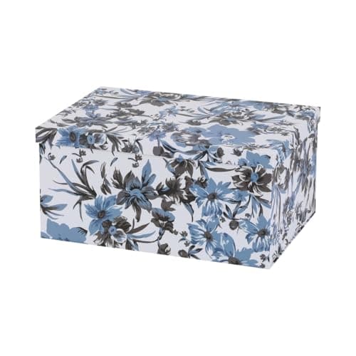 BoxSkivra 1 Pack Decorative Box 13x9x6 Inch Decorative Storage Boxes with Lids for Home Decor Memory Box for Keepsakes Keepsake Box Large Gift Boxes with Lid