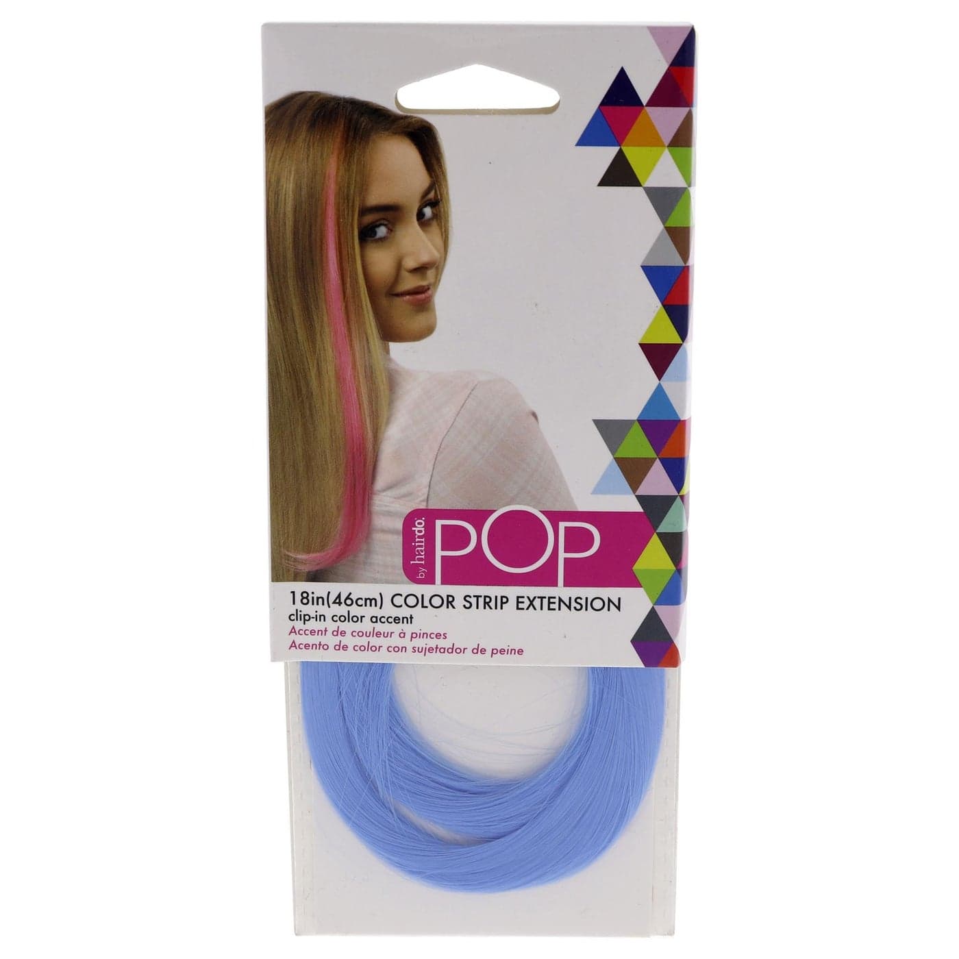 Hairdo Pop Color Strip Extension Royal Blue