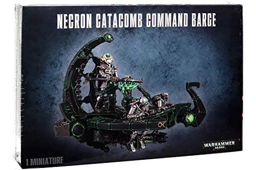 Games Workshop 99120110013 Necron Catacomb CMD Bargeannihil Tabletop and Miniature Game Black