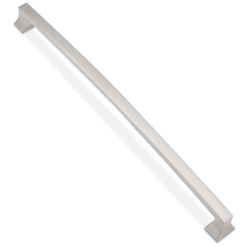 BUKOBYHE 6 Pack 1258 Inch320mm Cabinet Pulls Brushed Satin Nickel Kitchen Cabinet Pulls Drawer Pulls Solid Cabinet Hardware