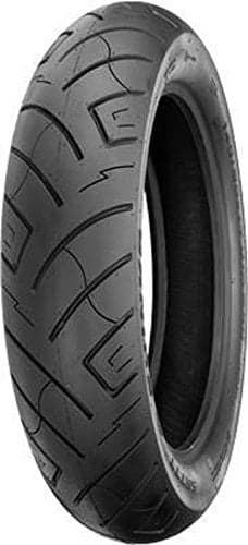 Shinko 777 Front HD 1009019 61H Black Wall Motorcycle Tire