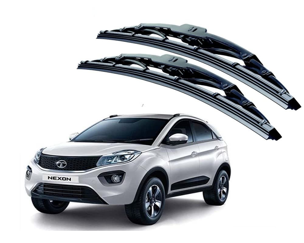 Auto E-Shopping Replacement Car Wiper Windshield Blades for Tata Nexon Size 24 14 Set of 2 Pieces
