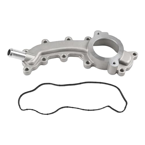 WMPHE Aluminium Coolant Crossover Water Outlet Compatible with 2011-2021 Chrysler Town & Country 200 300 Dodge Charger Durango Grand Caravan Journey Jeep Cherokee Ram 1500, Replacement for 5184653AF