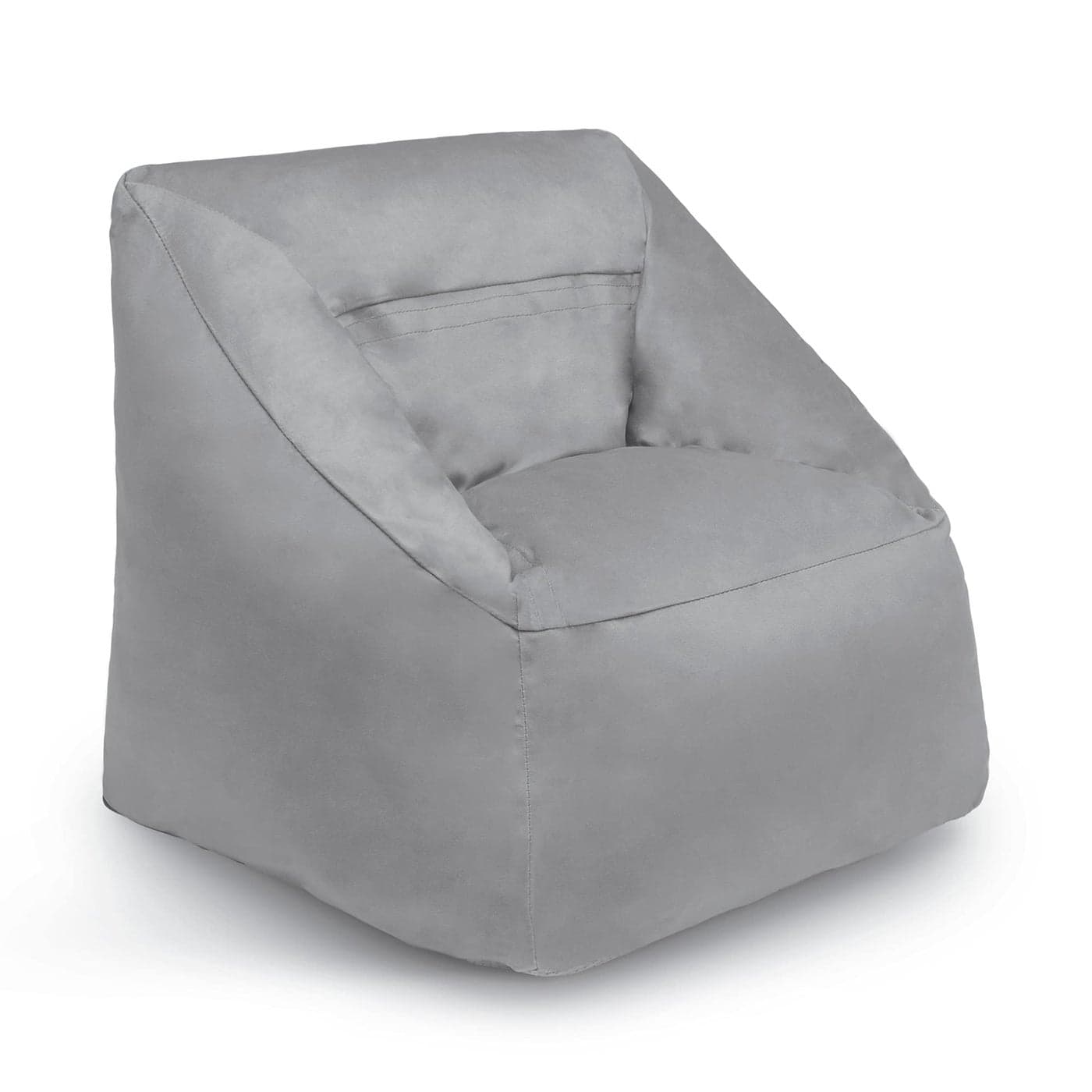 Delta Children Cozee Cube Chair Kid Size For Kids Up To 10 Years Old Alloy