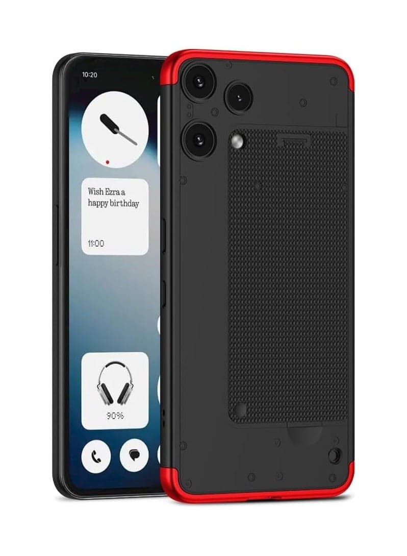 Matte Protective Case Compatible with Nothing Phone 3a Lite Features PC material and corner airbags for shock absorption and drop protection Hard shell case designed for Nothing Phone 3a Lite