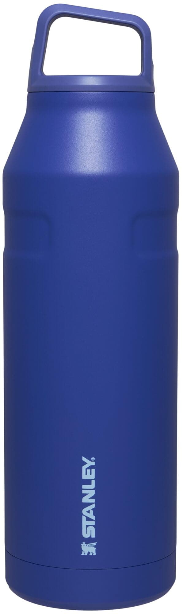Stanley IceFlow Cap and Carry+ Water Bottle 50 OZ | Wide Mouth Twist Lid | Lightweight & Leakproof for Travel & Gym | Insulated Stainless Steel | BPA-Free | Lapis