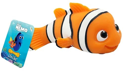 JARU Disney Stretchy Nemo Squish Pull Toys 1 Unit Finding Nemo Fidget Toy for Kids Boys Girls C69001