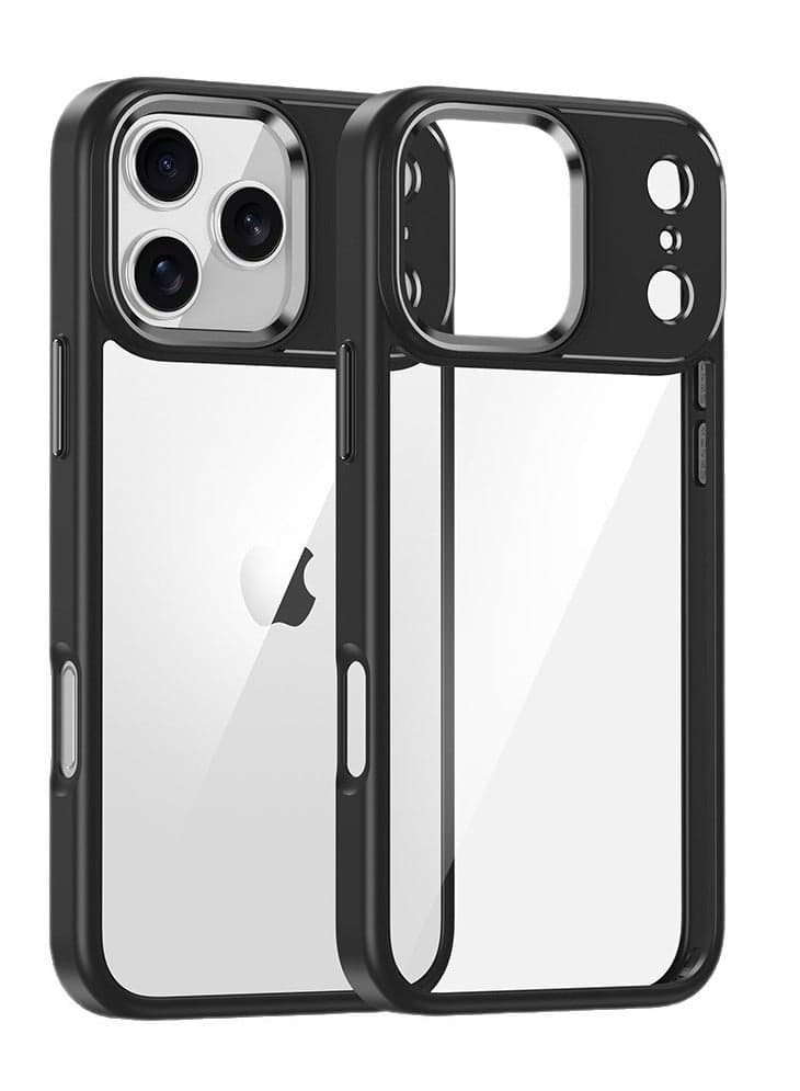 Shockproof Crystal Clear Back Cover Case for iPhone17 Pro Max | 360 Degree Protection | Protective Design | Transparent Back Cover Case for iPhone17 Pro Max