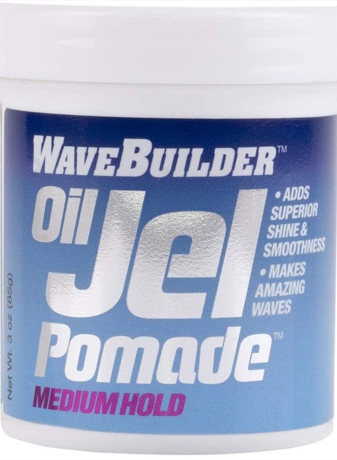 Oil Jel Pomade Medium Hold, 3.5 OZ