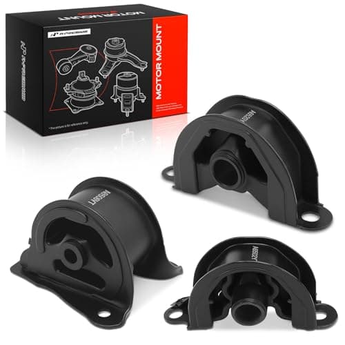 APremium Engine Motor Mount Kit Compatible with Honda CRV CRV 19972001 Civic 19922000 Civic del Sol 19931997 Acura Integra 19972001 EL 19972000 3PC Set Replace 50830SHJ305 50820SDPA11