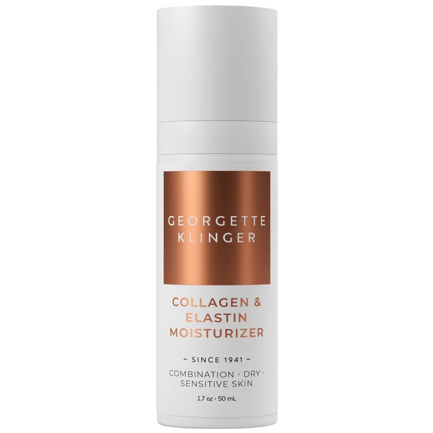 Georgette Klinger Collagen Elastin Moisturizer Visibly Minimize Fine Lines And Wrinkles Providing Hydration AntiAging Improves Tone Tightness and Elasticity 17 oz