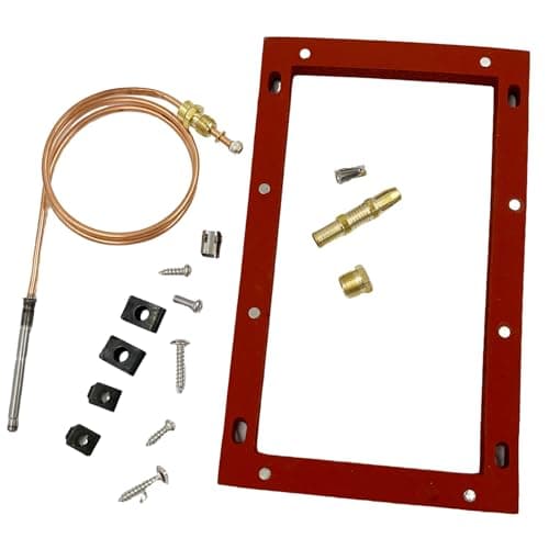 MENSI Gas Water Heater Boiler Replacement Parts Thermocouple Replacement Kit Replace for Rheem SP20064 with Gasket Screws and Clips