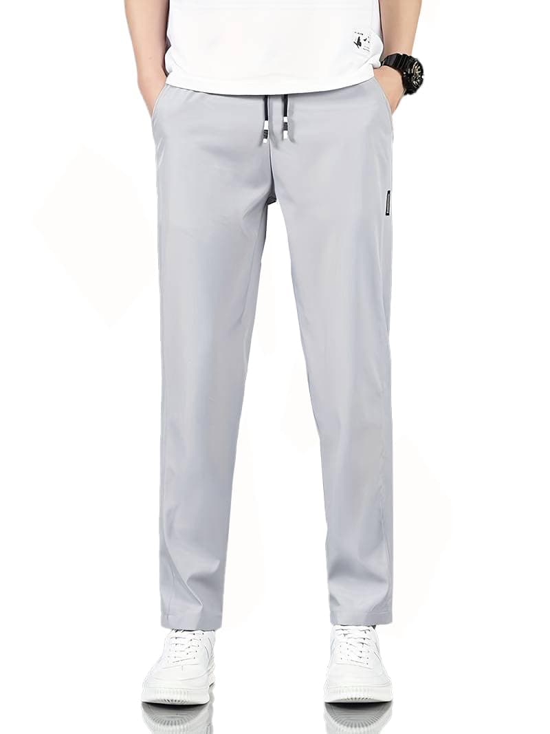 TAGDO Regular Mid Rise Track Pant Grey 30