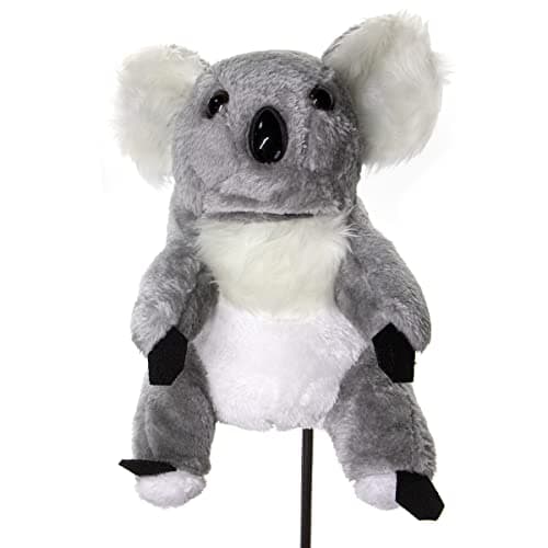 Koala Golf Headcover Lovely Animal Golf Club Cover for Drivers Golf Driver Headcover 460CC Golf Driver Cover fits for PXGCallaway Epic Taylormade M2 M6 Titleist D2 D3 917