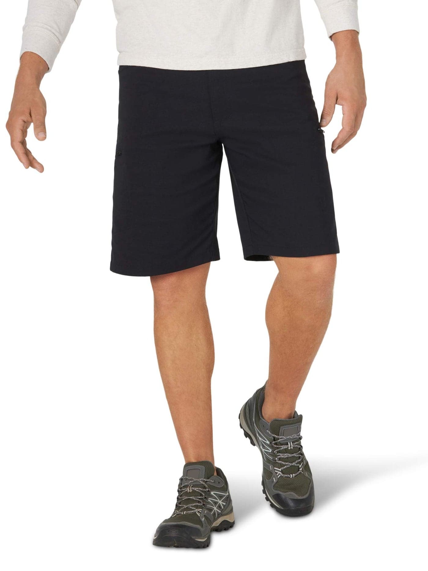 Wrangler Authentics Mens Performance Comfort Flex Cargo Short Black 36