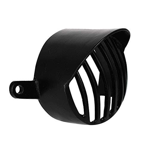 Ramanta Bullet Classic 350 Back Light Cover Metal Bullet Back//Tail Light Grill Compatible Only with Bullet Classic 350 & 500 CC - Model Year 2021 (Pack of 1, Black with Cap)