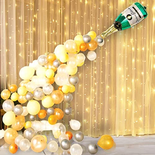 Festiko® Multicolor Balloon Garland Arch Combo,Balloons Party Decoration Supplies,Birthday Wedding Bridal Bachelorette Anniversary Party Balloons Decorations (104 Pcs)