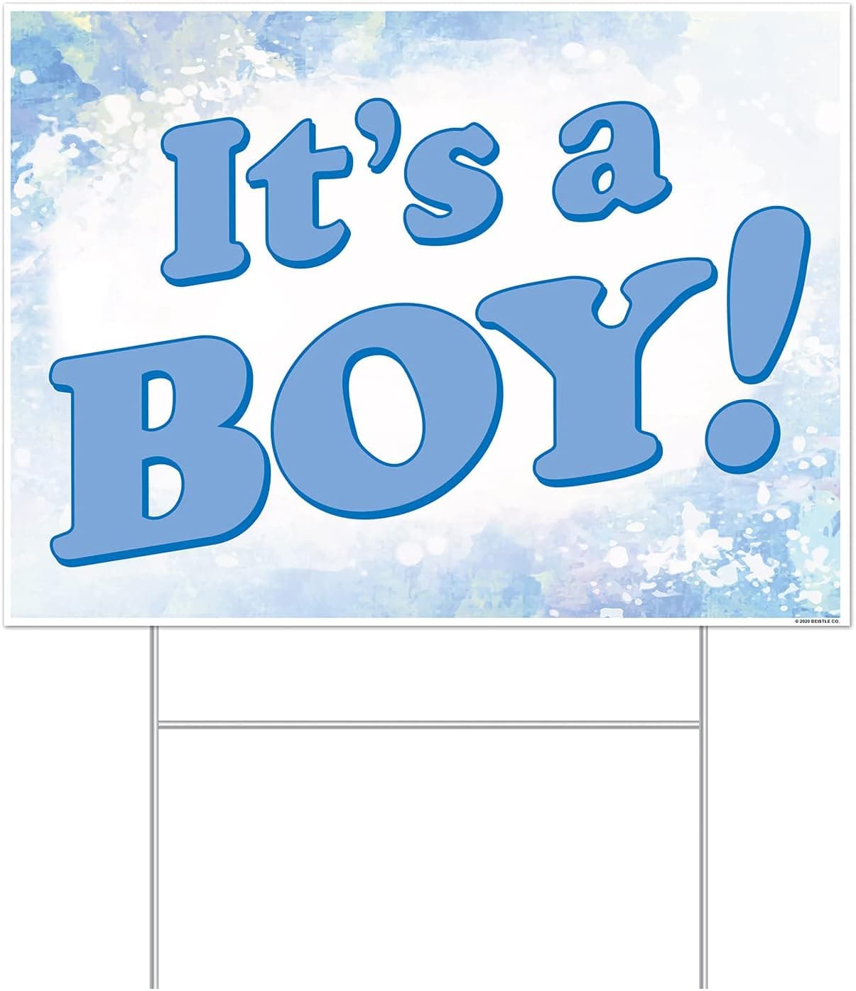 Beistle Plastic Its A Boy Yard Sign