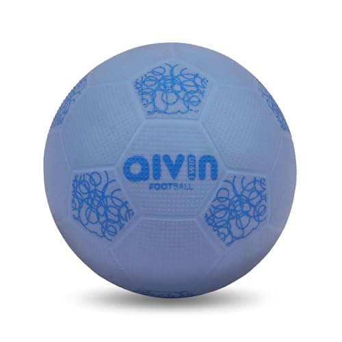 Aivin Home-Play Football | Premium PVC RTM Material | Non-Slip Surface | Official 47cm Circumference | Indoor Play Football (Sky, 1)