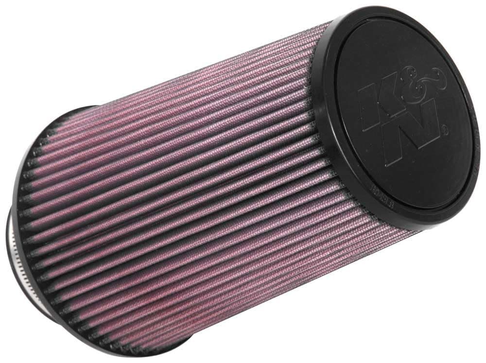 KN HighFlow Original Lifetime Universal ClampOn Air Filter Performance Premium Washable Flange Diameter 35 In Filter Height 90 In Flange Length 175 In Shape Round Tapered RU3690