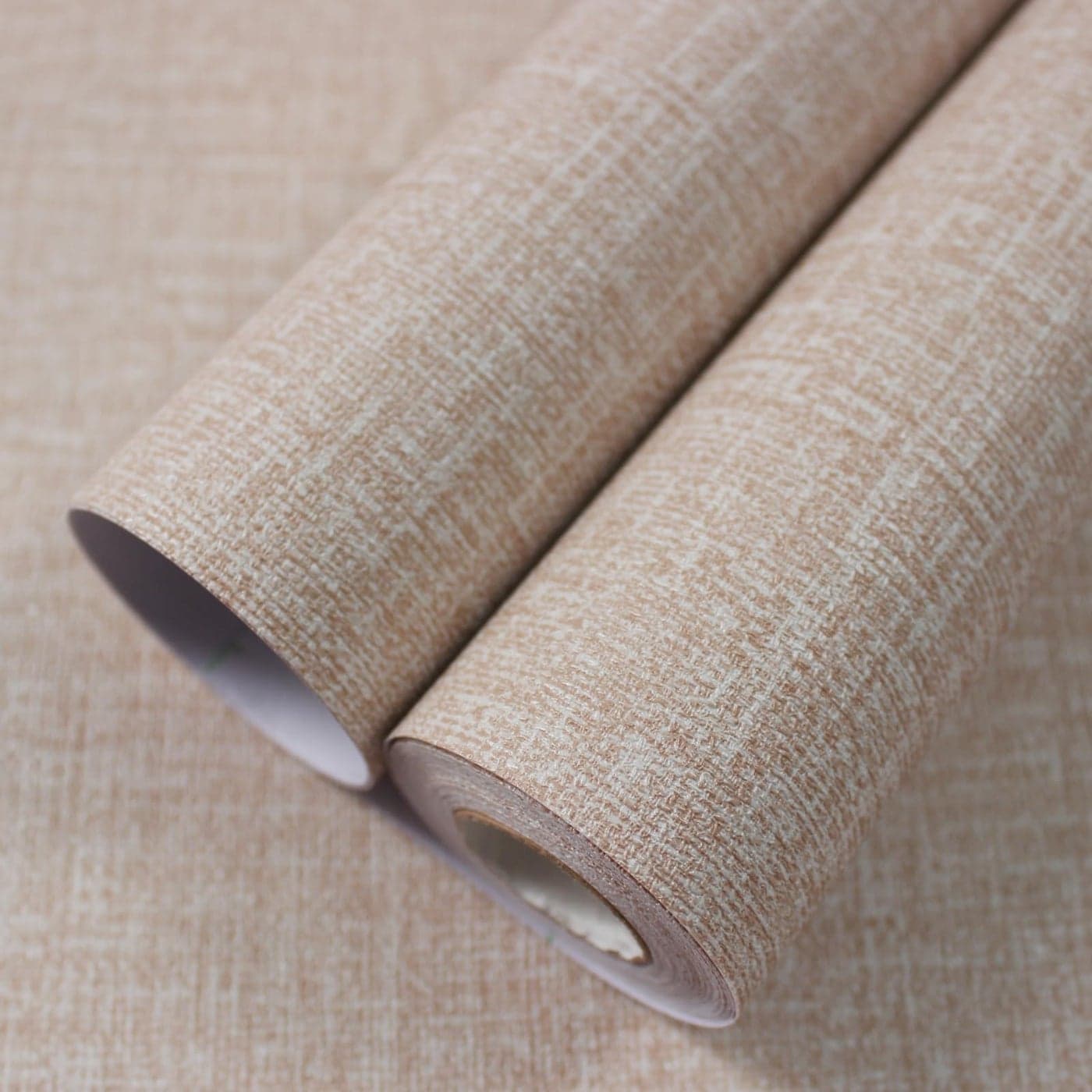 WADILE Grasscloth Peel and Stick Wallpaper 157in x 787in Textured Contact Paper for Cabinets Faux Linen Wall Paper Pull and Stick Fabric Vinyl Wallpaper Self Adhesive Khaki