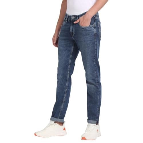 U.S. Polo Assn. Brandon Slim Tapered Fit Blue Jeans_UDJEN1038_38