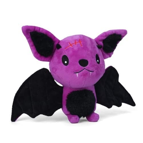 Blnboimrun Dog Toys for Aggressive Chewers Squeaky Plush Bat with Crinkle Paper Durable Interactive Chew Toys for Small Medium Large Dogs Indoor Outdoor Play Pet Gift