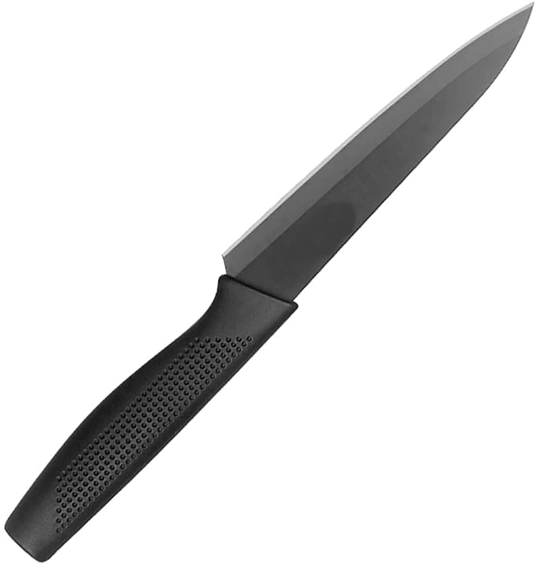 HEXONIQ® Kitchen Knife, Professional Chef Stylish Knife 9 Inch - High Carbon Stainless Steel - Ultra Sharp Cooking Knife for Kitchen & Cooking, Black, Pack of 1