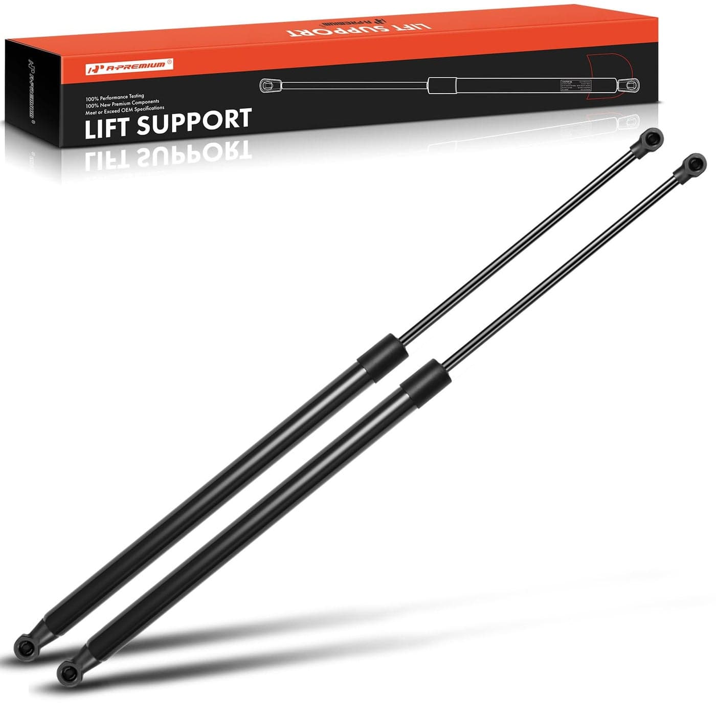 APremium Front Hood Lift Supports Shock Struts Compatible with Select Lexus Models LS460 20072012 LS600h 20082012 Sedan Replace 5345050072 5344050071 2PC Set