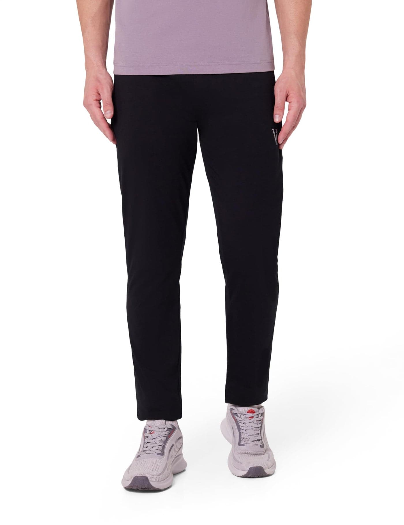Van Heusen Athleisure Men's Track Pants(50052_Black_Small_Black_Small)