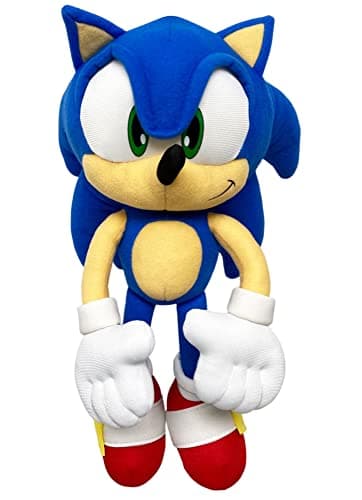 GE Animation GE52749 Sonic the Hedgehog 14 Sonic Stuffed Plush