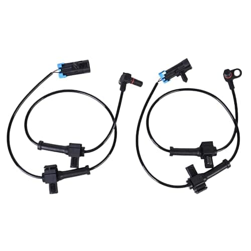 ABS Wheel Speed Sensor Rear Left or Right Fit for 2007 2008 2009 2010 2011 2012 2013 Chevy Silverado 1500 GMC Sierra 1500 ABS Sensor Replace 10384745 15872664 20763148 20938121