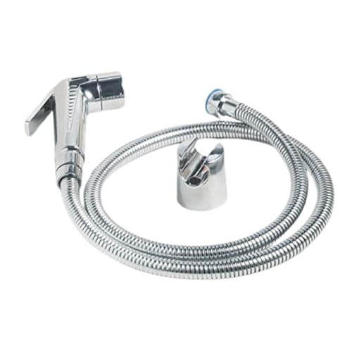 Parryware ABS Chrome Finish Splash Health Faucet with Hose & Hook (Silver) (T9805)
