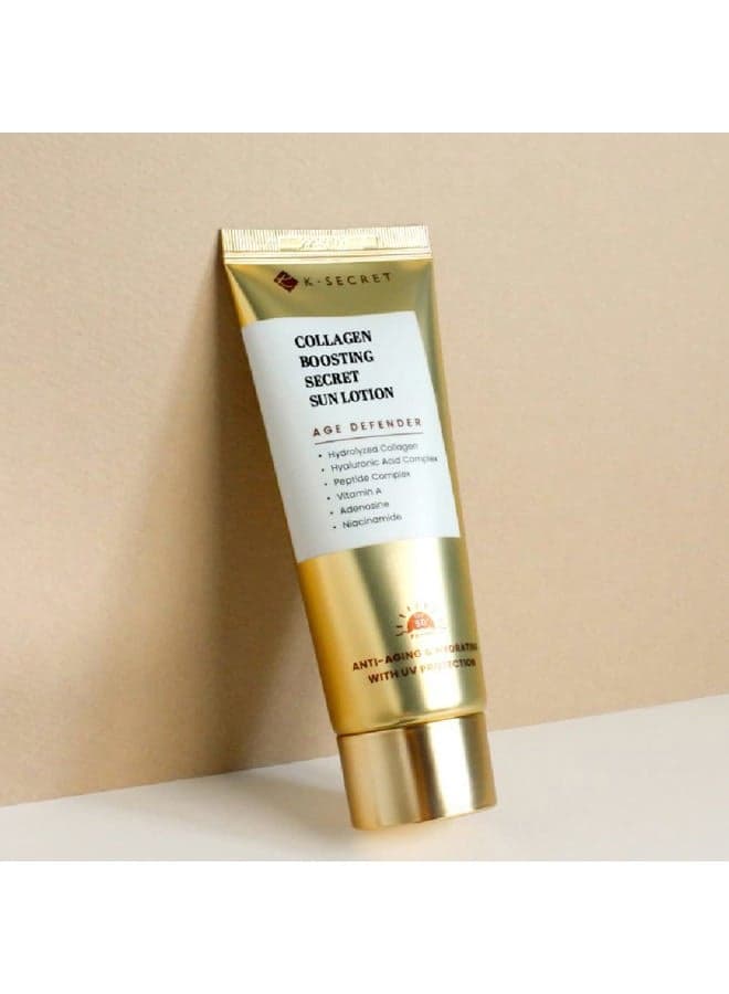K SECRET Collagen Boosting Secret Sun Lotion