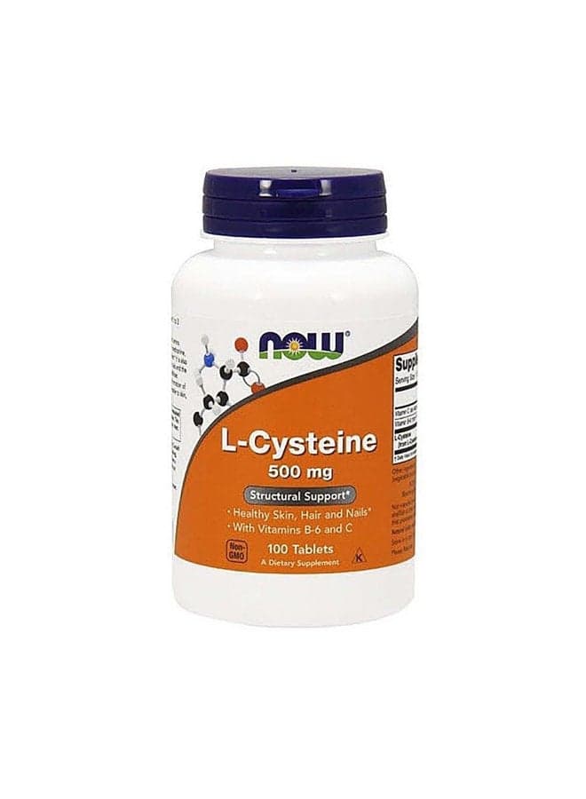 Now Foods L-Cysteine, 100 Tabs 500 mg