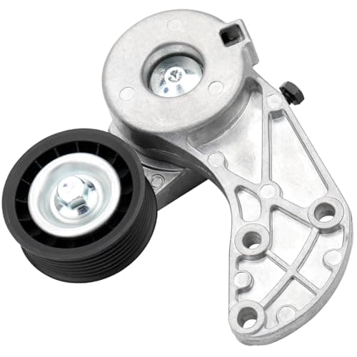 DRIVESTAR 022145299E Belt Tensioner Assembly Pulley Compatible for 2007-2010 Audi Q7 2004-2006 Porsche Cayenne 2004-2017 Volkswagen Touareg 3.6L V6 Replaces 38317 19162292 95510229900 03H145299B