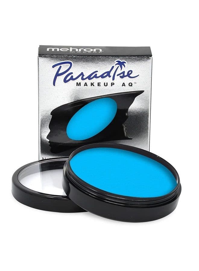 Makeup Paradise Makeup AQ Face & Body Paint (1.4 oz) (Celestial – Neon Blue/Light Blue)