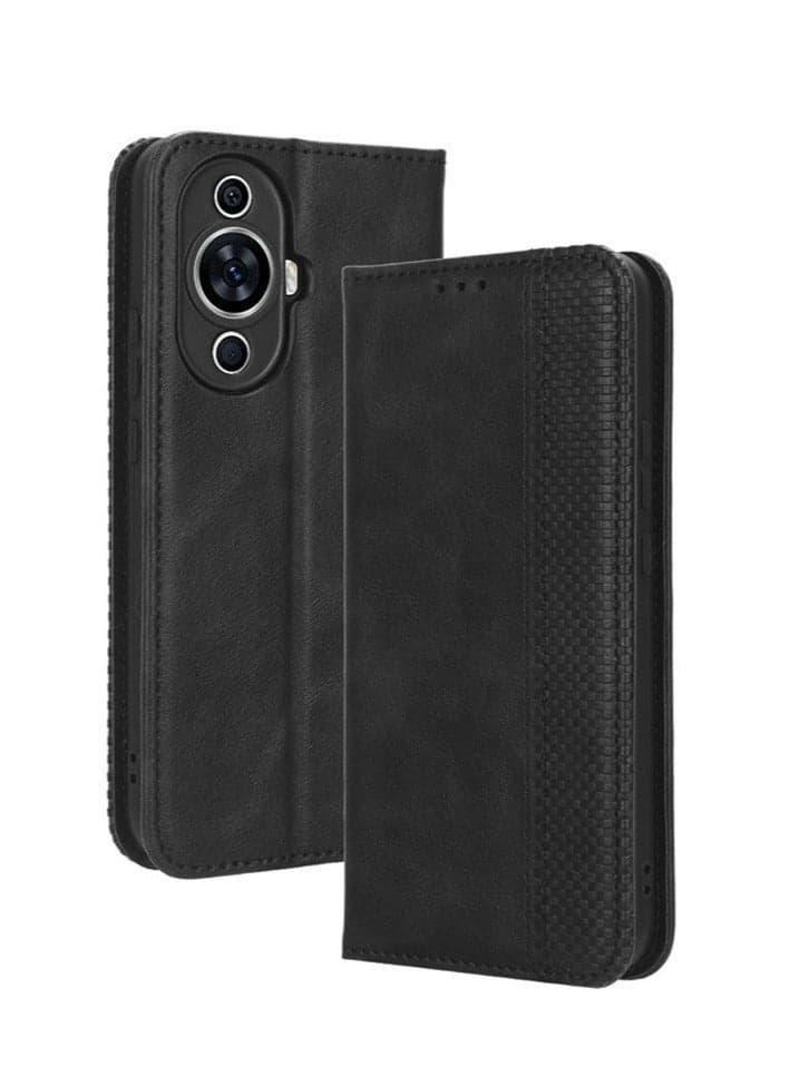 Phone Case for HUAWEI nova 11 SE, with Card Slots, Bracket, TPU + PU Leather, Flip Case Cover for HUAWEI nova 11 SE