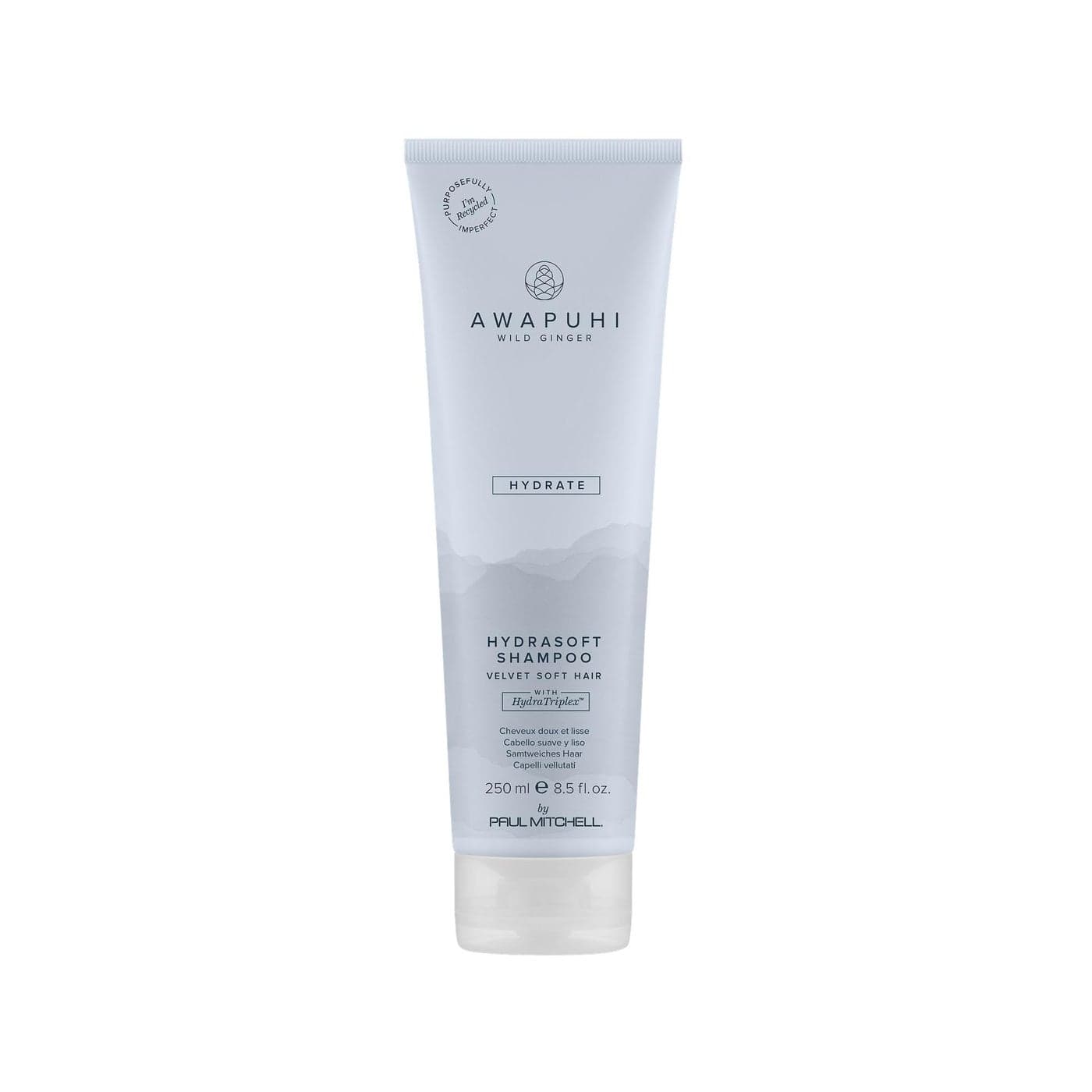 Awapuhi Wild Ginger by Paul Mitchell HydraSoft Shampoo For Velvety Soft Hair Ideal For All Hair Types Especially Dry Frizzy Hair 85 oz
