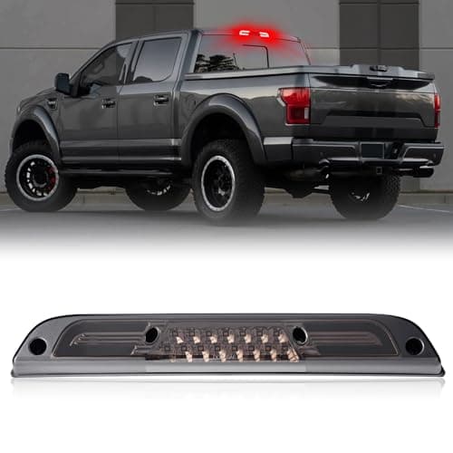R&F Auto LED 3rd Brake Light Compatible With 2015-2024 F150; 2017-2024 F250 F350 F450 F550 Super Duty, 2019-2024 Ranger Roof Upgraded Cargo Lamp Pickup Truck Maverick 2021+ High Mounted Stop Lights