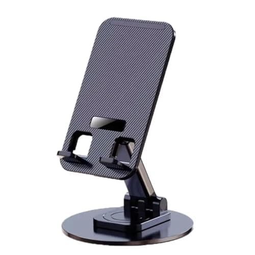 Radiant Universal Mobile Holder Stand with Metal Body Phone Mount | Tabletop Holder for Phones and Tablets (360° Rotable)