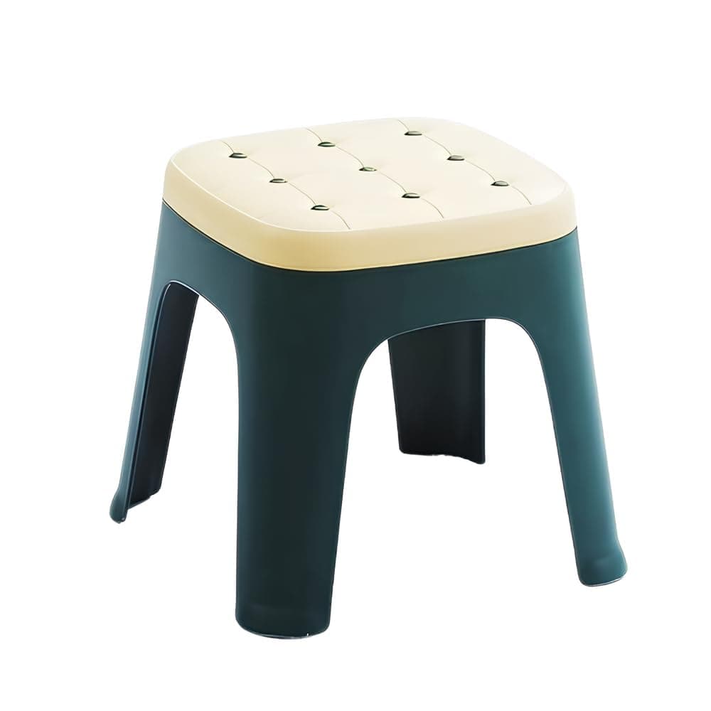 LASALE Stylish Seating for Kids Upholstered Plastic Kids Stool NonSlip Lightweight Waterproof Sitting Stool for for Bathroom Balcony Bedroom