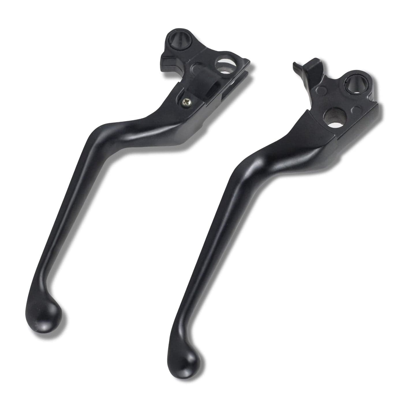 NTHREEAUTO Black Brake Clutch Lever Hand Levers Compatible with Harley Sportster 883 1200 Dyna Softail Electra Glide Road King Touring Fat Bob