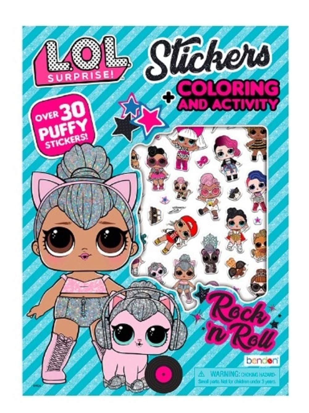 Bendon Publishing LOL Dolls Sticker Coloring and Activity Book