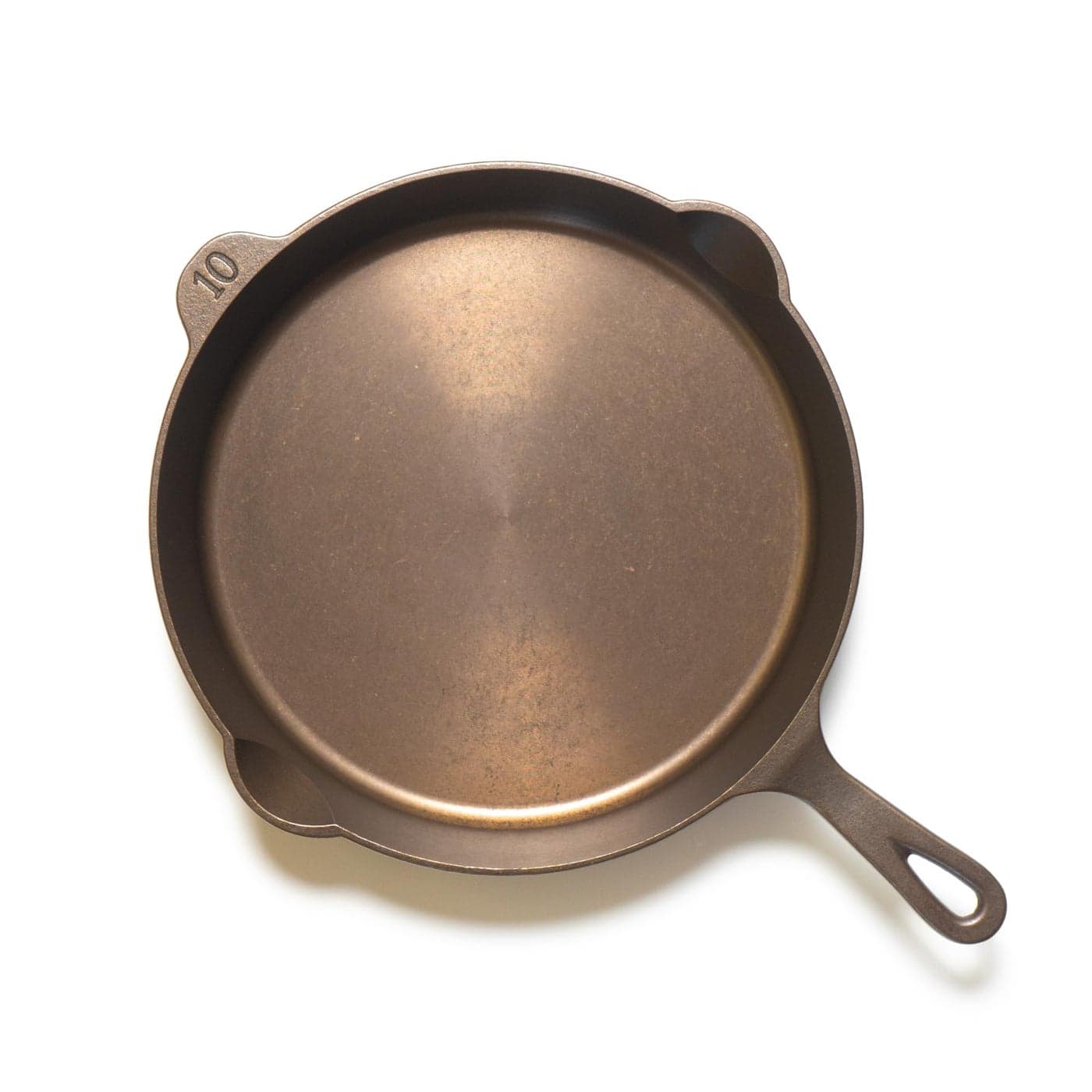 Lancaster Cast Iron No 10 Skillet 1158Inch PreSeasoned Heirloom Pan Made in USA