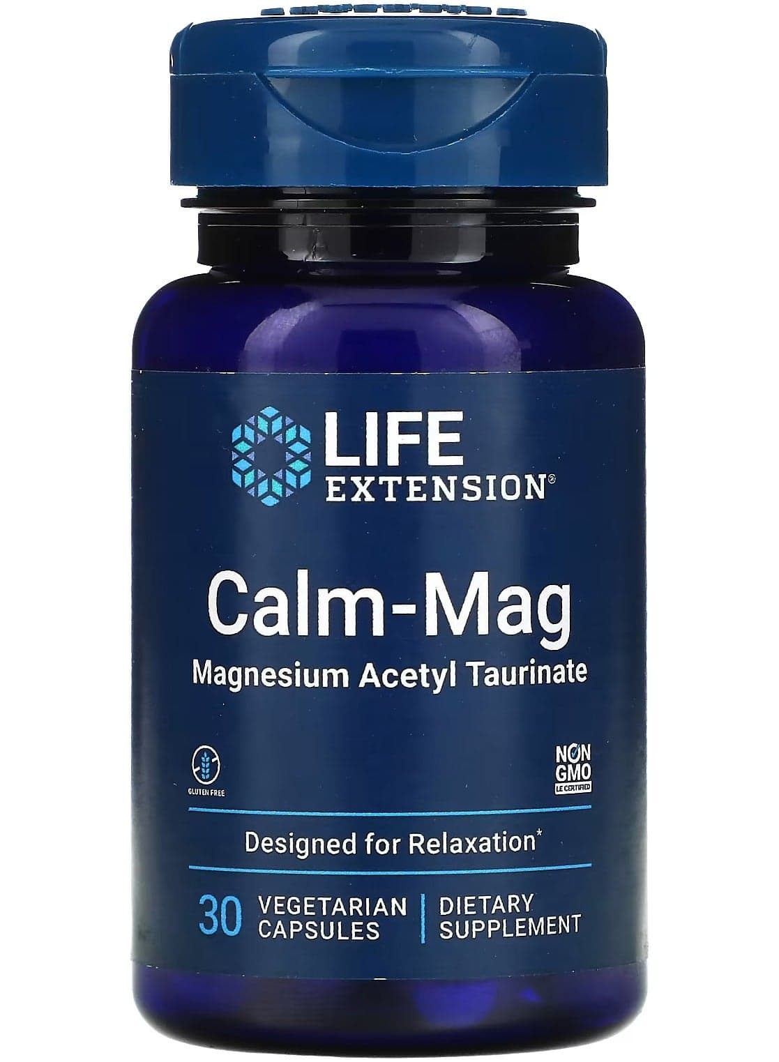 Calm-Mag, Magnesium Acetyl Taurinate, 30 Vegetarian Capsules