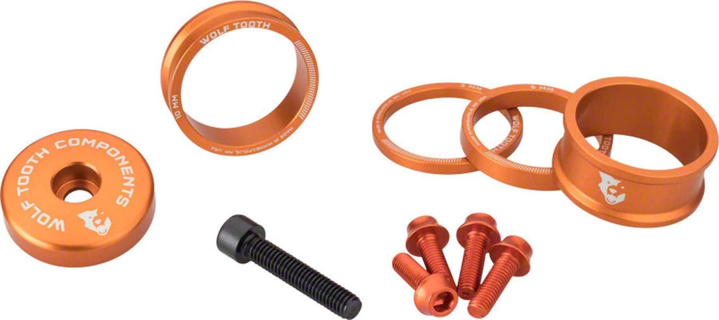 Wolf Tooth Anodized Bling Kit - Orange