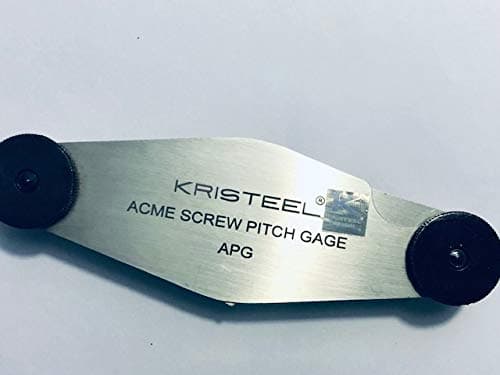 Kristeel Shinwa Screw Pitch Gauge I 29 Degree Thread Angle 16 Blades 1N to 12N I Made In India