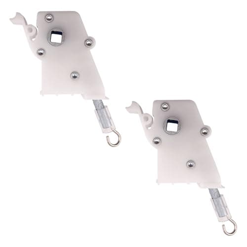 Amazing Drapery Hardware High Profile Wand Tilt Control 2ct - 1/4” Square Hole Heavy Duty Metal Mechanism for 2" Horizontal Blinds