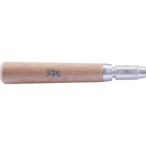 PFERD Needle File Holder, 1 pc. | 3-5/8 inch | Wooden File Handle | 16076 - Quick-mounting wooden handle designed for needle files: 5-1/2, 6-1/4, and 7 inch in length